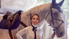 Elsa Pataky and Harley at the Cotswolds’ Beaufort Polo Club in the United Kingdom in August this year.