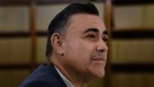 John Barilaro giving evidence during the inquiry into his appointment as Senior Trade and Investment Commissioner to the Americas, at NSW Parliament. Sydney, NSW. 8th August, 2022. 