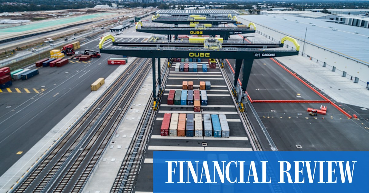 afr.com - Matt Bell - Macquarie makes $11.6b bid for logistics group Qube