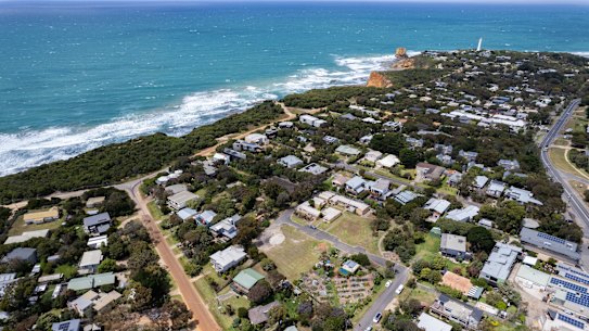 House prices along the Surf Coast fell by 10.2 per cent over 2023.