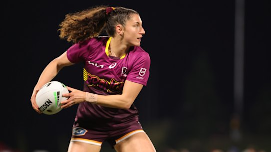 Broncos NRLW player Ashleigh Werner.