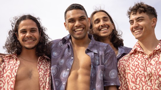 First Nations label Kirrikin is designed for everyone to wear. Their new menswear range features inclusive artwork.