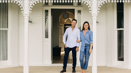 Hamish Campbell and Genevieve Taubman.