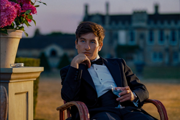 Barry Keoghan as Oliver Quick, in Emerald Fennell’s Saltburn.