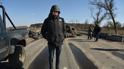 Behind the scenes: Reporting from the frontline in Ukraine