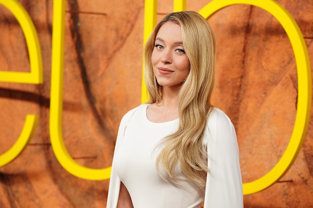 Sydney Sweeney at the premiere of Euphoria season three on Tuesday, April 7, 2026, at the TCL Chinese Theatre in Los Angeles. 