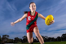 Steph Cassar, 12, who lives with inflammatory bowel disorder.