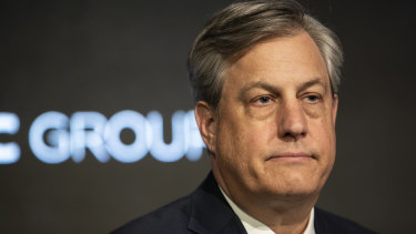 There's a harsh spotlight on Westpac chief executive Brian Hartzer.