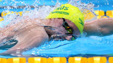 Australia are chasing gold in the pool today.