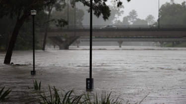 The wet weather is expected to impact the state until late next week.