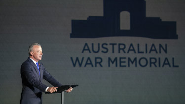 Australian War Memorial director Dr Brendan Nelson announces nearly $500 million in funding to upgrade the war memorial.