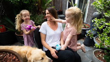Kerrie Edwards started a petition to Parliament after being quoted $20,000 to fix an abdominal separation from the birth her twin daughters, Amelia and Arya.