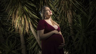 Environmental advocate Nelli Stevenson, who is 34 weeks pregnant, wrestled with the idea of raising children in an unpredictable future. 