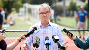 Labor leader Michael Daley opposes the rebuild of Allianz Stadium.