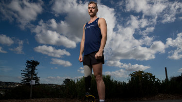 Liam Twomey, who will be running in the City2Surf.