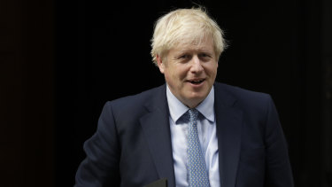 British Prime Minister Boris Johnson heads to Parliament after a court decision deemed his suspension of Parliament to be illegal.