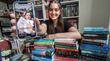 Claudia Scalzi, 24, had all but stopped reading before she found other readers on ‘BookTok’. Now she reads 10 books a month.