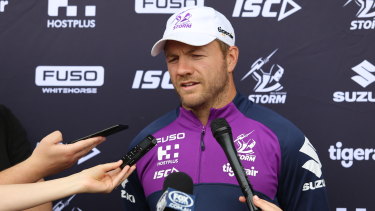 Ryan Hinchcliffe Back At Melbourne Storm Lifts Lid On Exhaustive Camp