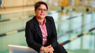 New Swimming Australia boss Eugenie Buckley.