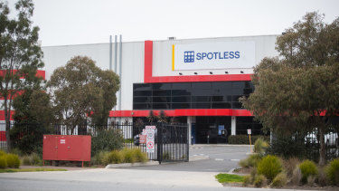 Spotless industries in Dandenong.