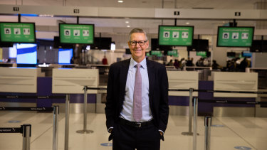 Sydney Airport CEO Geoff Culbert. 