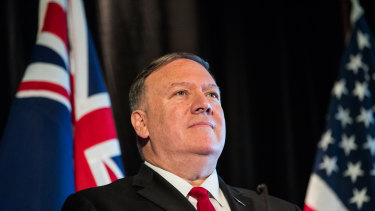 US Secretary of State Mike Pompeo.