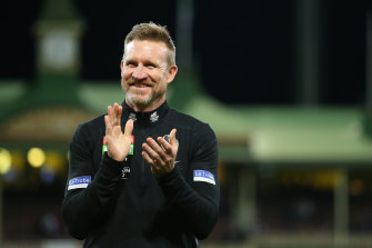 The Blues have spoken to Nathan Buckley, but his manager says he won’t be coaching next year.