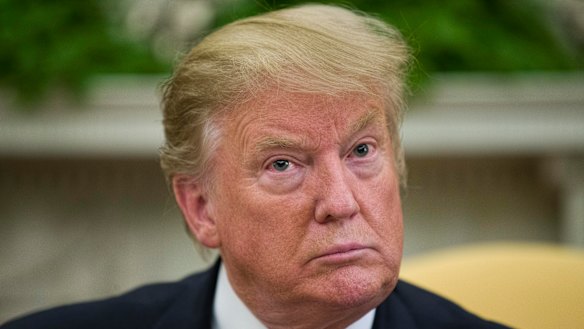 Donald Trump hits out at Facebook.