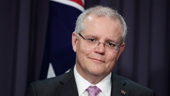 Prime Minister Scott Morrison addresses the media on Australia's embassy in Israel.