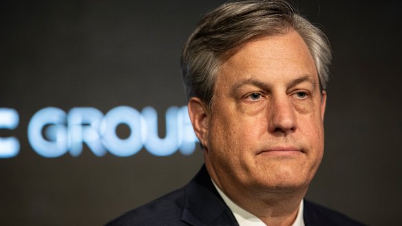 There's a harsh spotlight on Westpac chief executive Brian Hartzer.