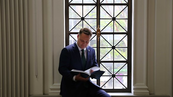 Brisbane lord mayor Adrian Schrinner hands down his first budget on June 12, 2019.