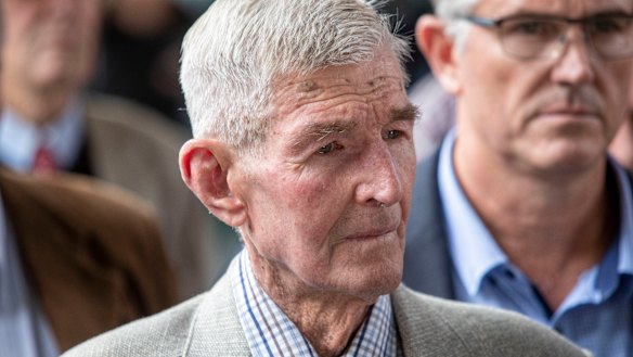 Farmer Charlie Phillott was forced off his farm.