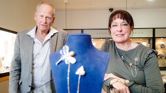 Signing a new five-year lease in Manuka Arcade wasn't viable for Briolette owners Robert Hunt and Diana Thompson.