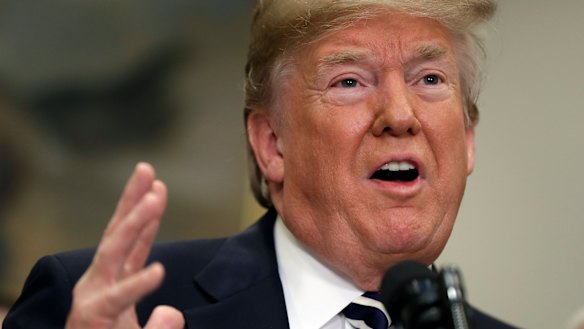 US President Donald Trump.