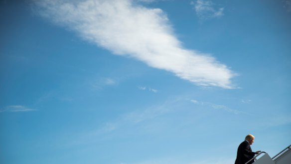 Trump is leaving for the UK on Sunday.