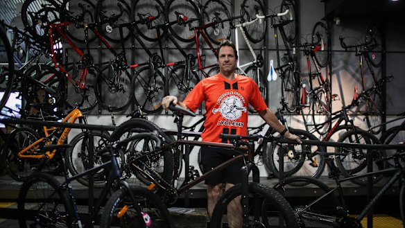 John Ross from the Lonsdale Street Cyclery