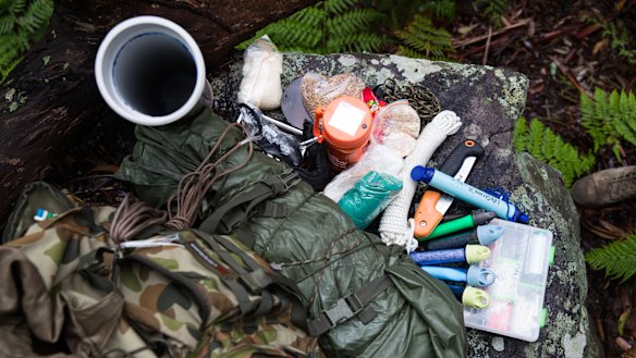 Nick Sais' supplies.