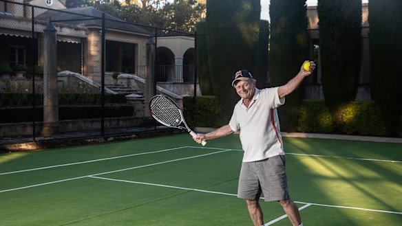 Harvey Norman executive chairman Gerry Harvey says he's in the top 5 per cent physically for people his age.