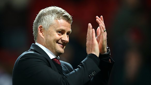 He can smile now, but Ole Gunnar Solskjaer's team survived a mighty scare at Old Trafford.