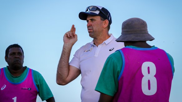 Former Australian sevens assistant coach Jarred Hodges helped organise the road show.