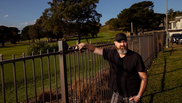 Mascot resident John McRae wants golf courses to open to the public during lockdown because of limited parkland in the area.