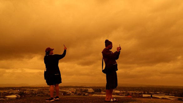 Auckland has also been blanketed by smoke from the Australian bushfires. 