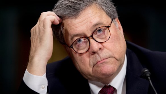 US Attorney-General William Barr.