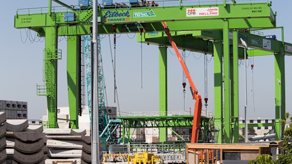 Digging a hole for themselves: builders of the West Gate Tunnel are threatening to walk away from the project