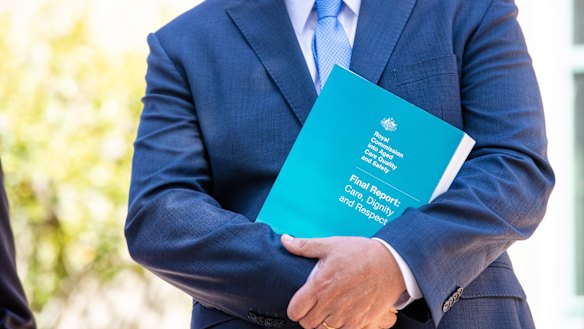 A Medicare-style levy has been proposed to help fund changes to the aged care system.