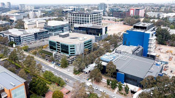 Macquarie Park is home to a number of data centres, which use significant amounts of water a day to keep cool.