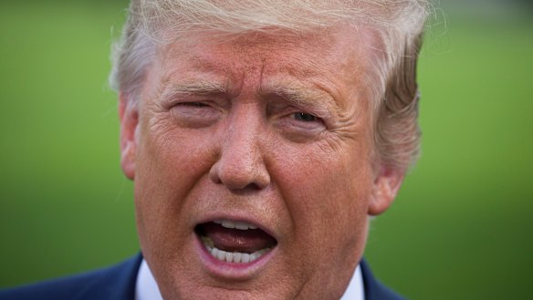 US President Donald Trump.
