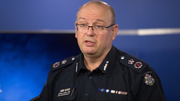 Chief Commissioner Graham Ashton.