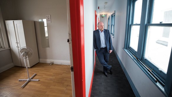 Evan Mahony is one of the very few hostel owners hanging on - he operates three different backpackers across Melbourne and says he’s only survived because he runs other pubs.