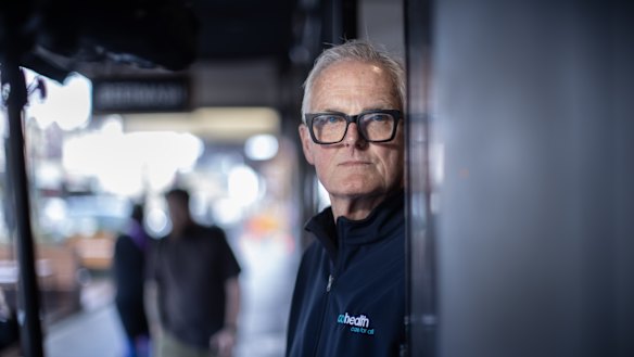 Former police officer Greg Denham now connects drug users to health and social services.